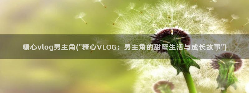 心糖vlog lingling:糖心vl